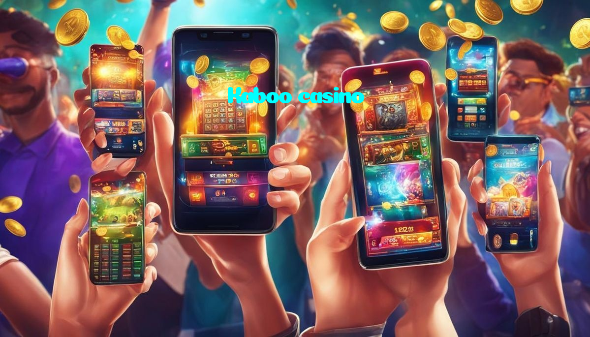 Kaboo casino casino presented on mobile device in Pakistan with slots and live games